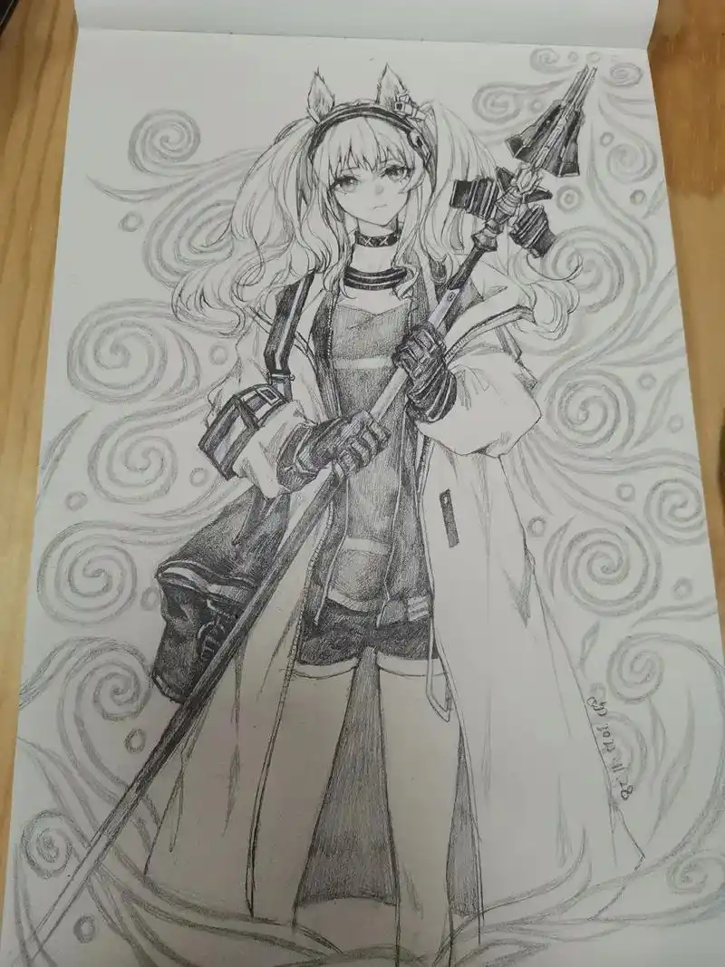 三张舟图.#绘画 #约稿 #同人 #明日方舟 #手绘  - 抖音