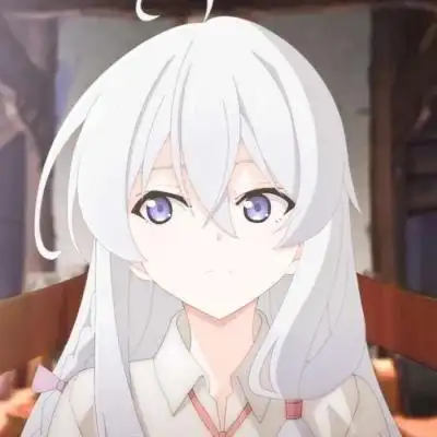 超可爱二次元动漫女头#白系_卡通动漫头像_我要个性网