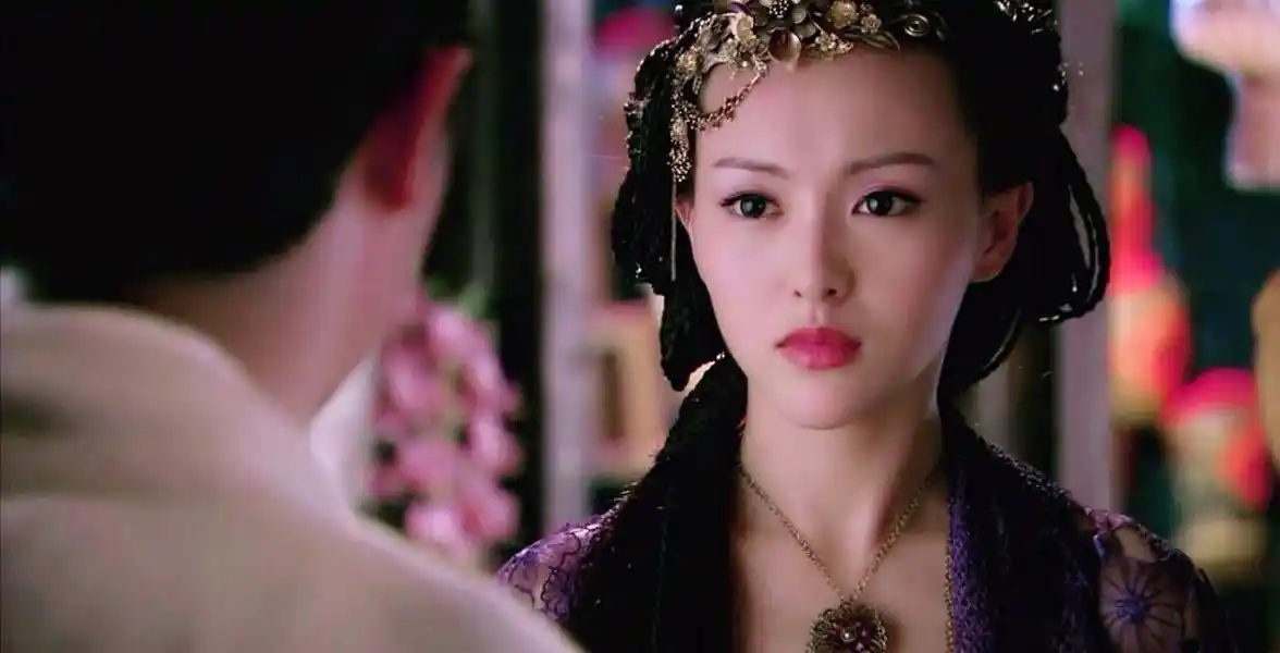 唐嫣在《仙剑奇侠传三》中饰演的紫萱,太美了