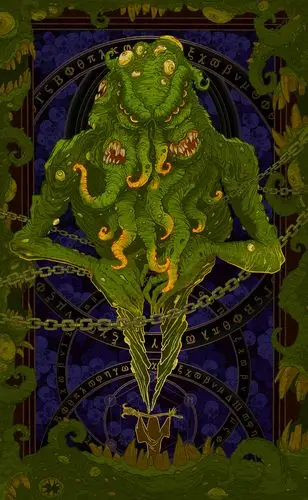 《克苏鲁的呼唤》-插画作品-插画习作-榴莲叔叔-汇漫网(huiman)