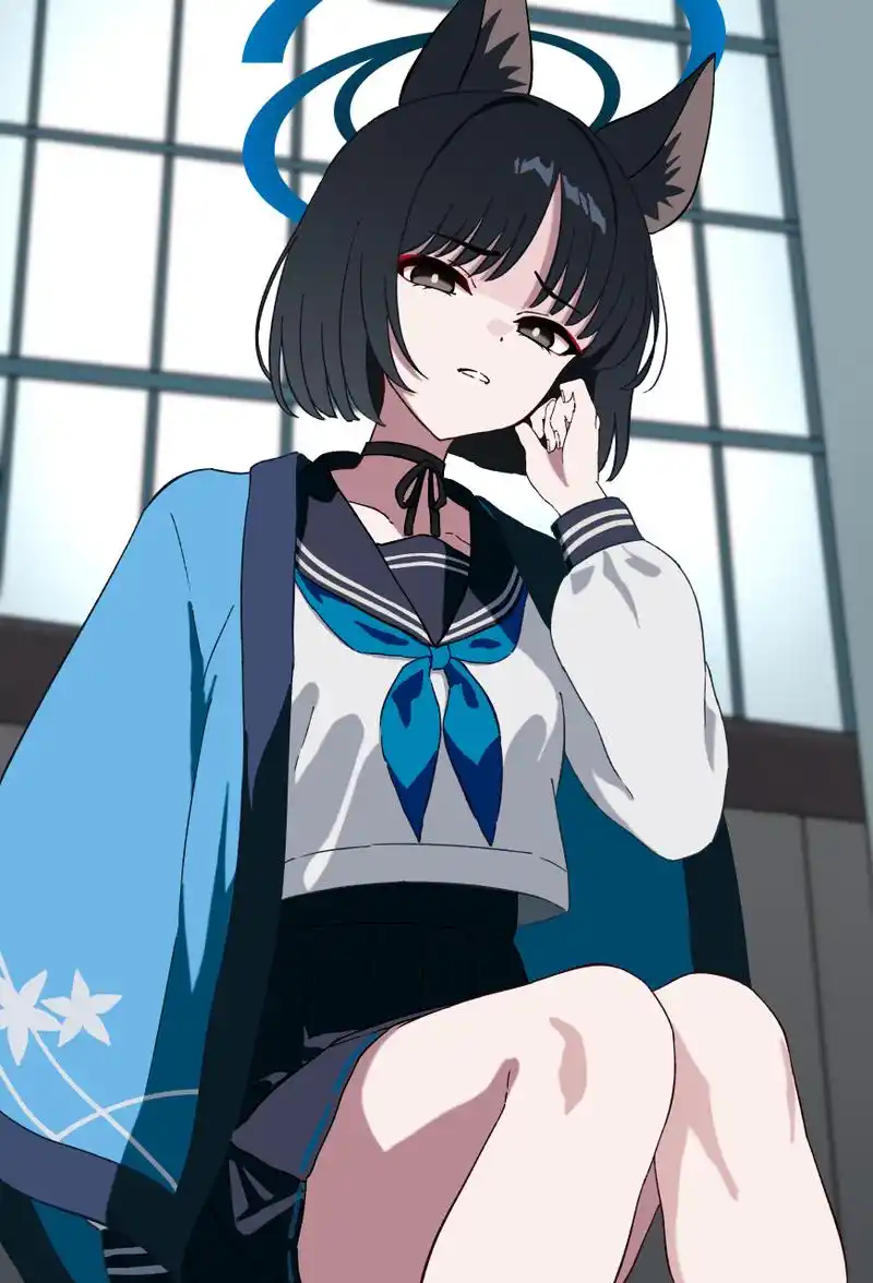 动漫插画# #锁屏# 画师:ぽげー