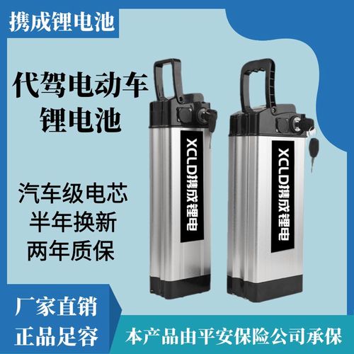 银鱼款海霸款电动车锂电池36v48v60v代驾车10ah30ah全新动力电瓶