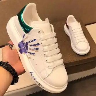 流行男鞋>男士休闲鞋>其它男士休闲鞋>麦昆(mcqueen)>高品质麦崐小白