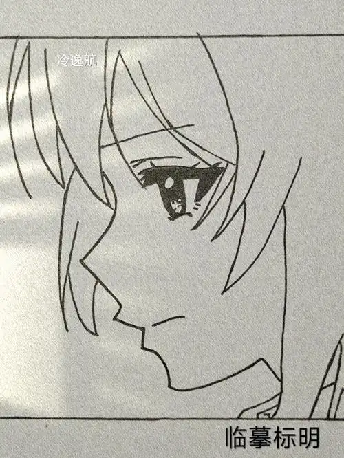 动漫人物头像绘画易简