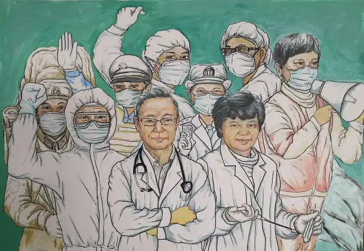 致敬.抗疫英雄——曹二小学师生"妙手绘抗疫"美术作品欣赏 - 美篇