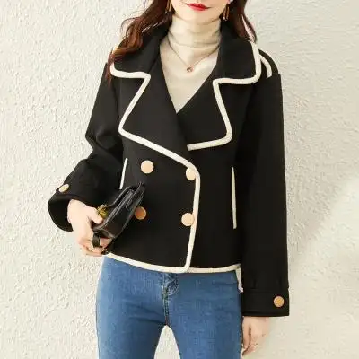 宽松气质百搭小香风短款女士呢子外套进店逛逛查看更多商品主营品牌