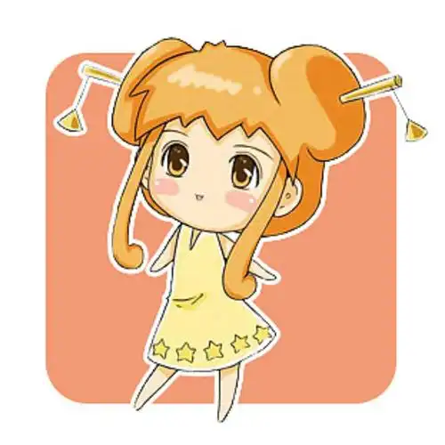 兔纸鱼的星座女生头像——天秤