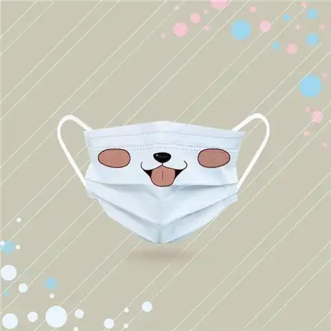 香溪里中大童口罩2022新款可爱小动物图案413岁小学生口罩独立包装