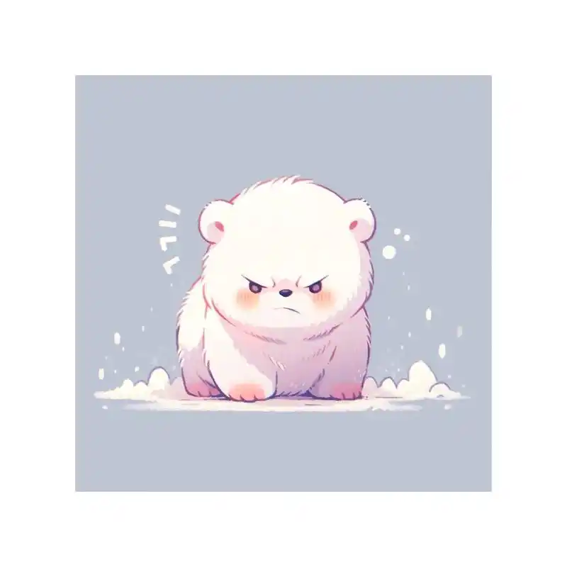 熊人族永不为奴&愤怒的小北极熊 换换风格.#优质头像 #动漫 - 抖音