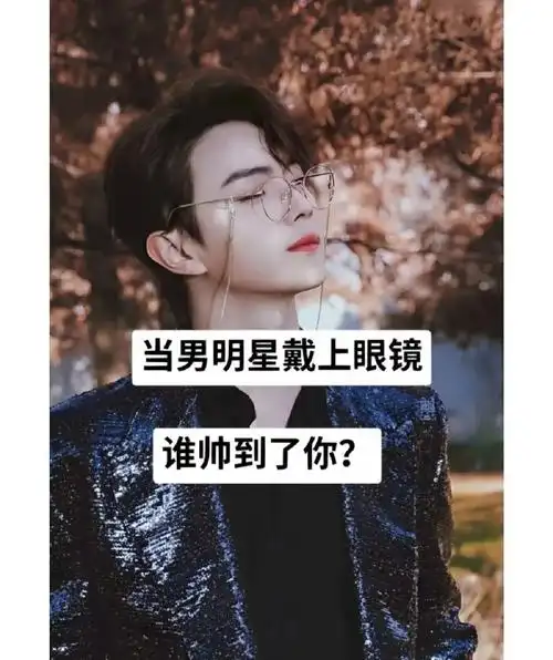 当男明星戴上眼镜谁帅到了你