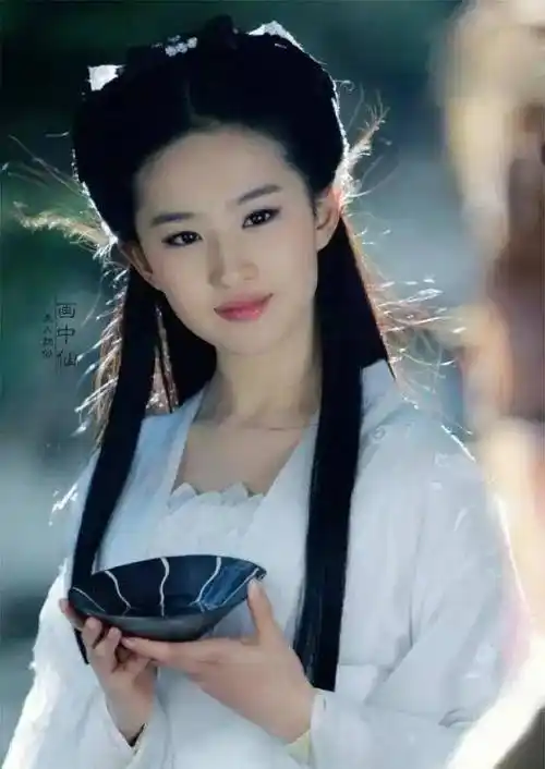 原创30张绝美照片,刘亦菲的颜,我能吹一万年_王语嫣_美貌_小龙女