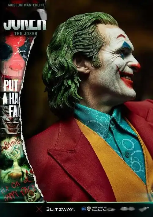 配件丰富造型逼真,p1s杰昆版小丑雕像来了