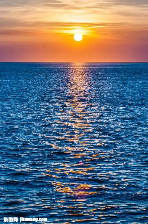 大海日出图片