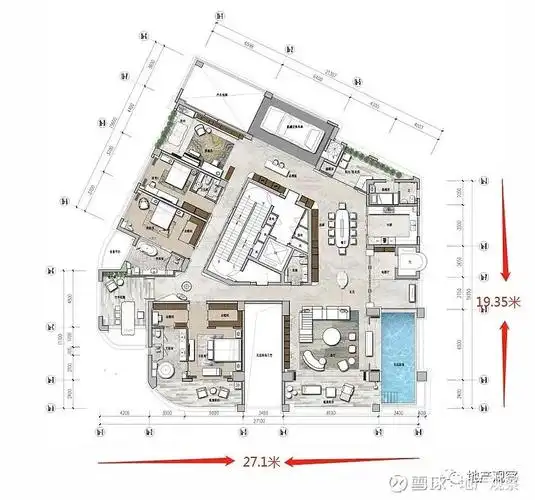 大平层这样设计去化更容易