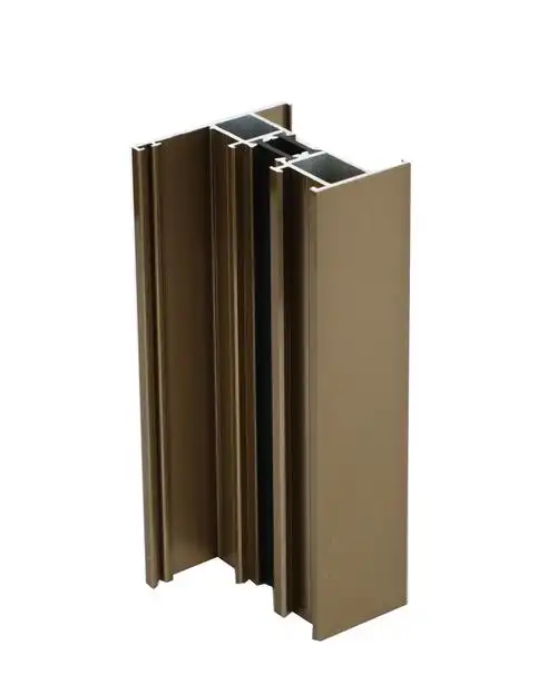 华铝牌 隔热 氧化银白泰诺风pa66三十五点三mm多腔体门窗料