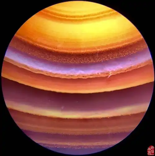 上谷战国红玛瑙的微观世界 组图