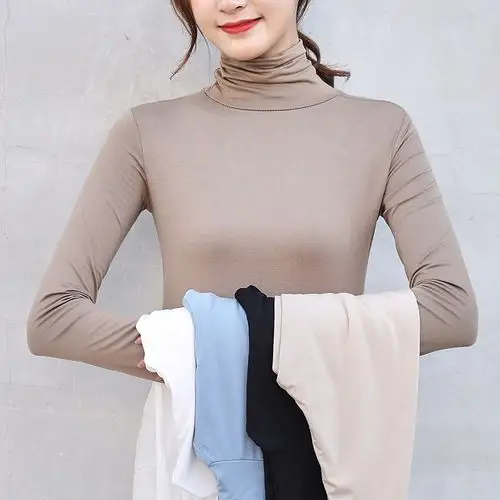 打底衫女春秋修身 百搭 优惠券 | 爱比价妈妈