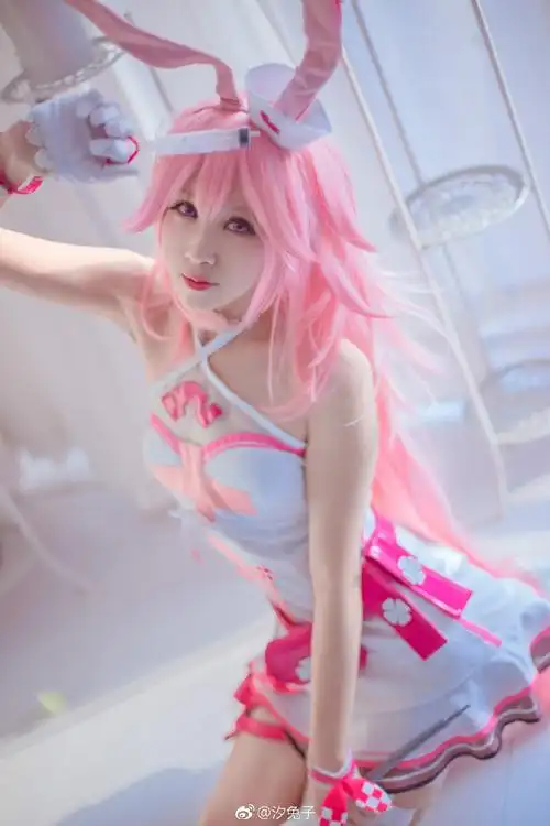 cos正片崩坏三八重樱夏色樱梦cosplay欣赏