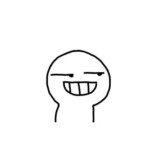 手绘头像简约头像白底头像