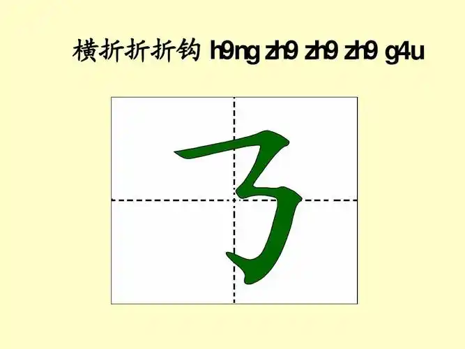 汉字基本笔画名称及写法(最新版)ppt