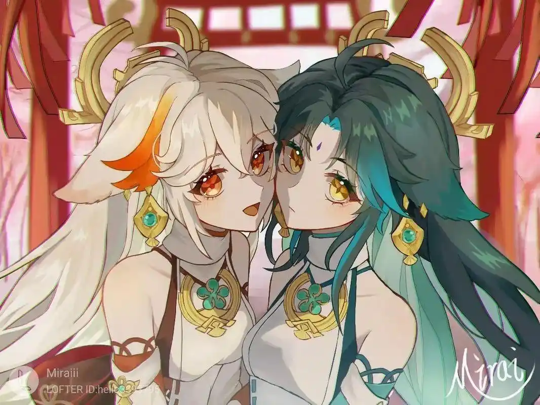 图片来自网络 #原神 #姐妹花#百合#基 - 抖音