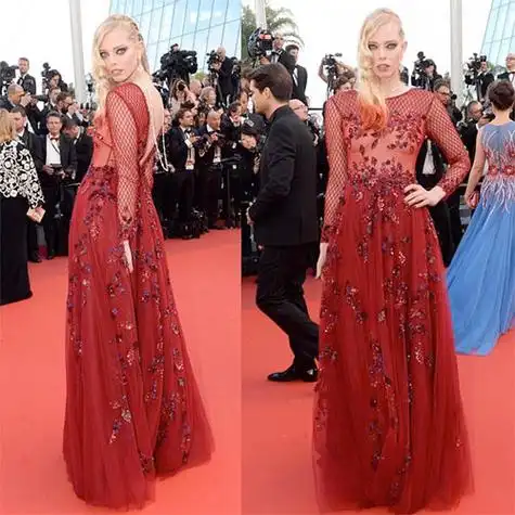 聊聊戛纳电影节红毯女星的各种靓装