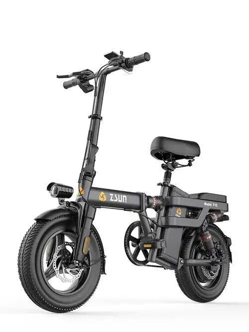 德国尊尚折叠电动自行车锂电池代驾超轻小型助力电动自行车