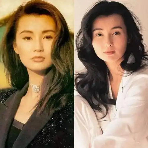 说到港风发型,第一个想到的就是90年代的港式大波浪,给大家留下非常