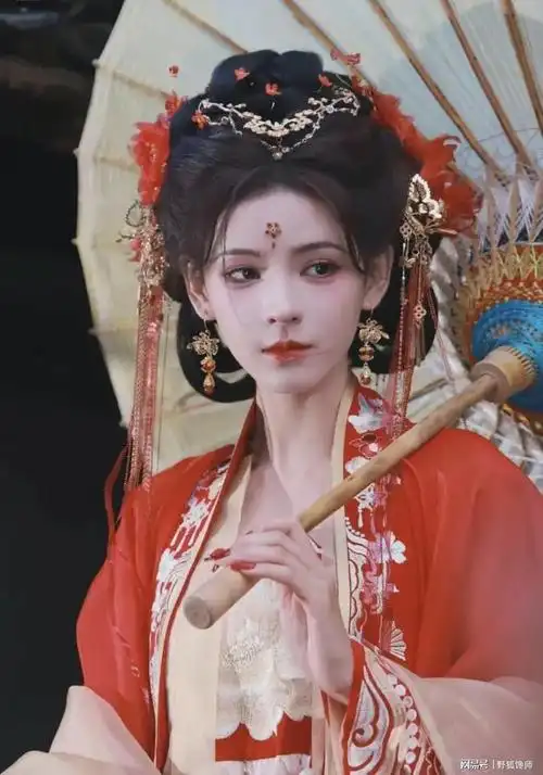 张予曦美神降临国风大典妆造绝美这就是小说圈里的女主脸吧