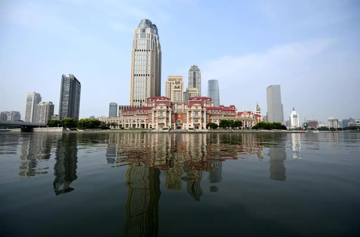 海河两岸展新颜_天津