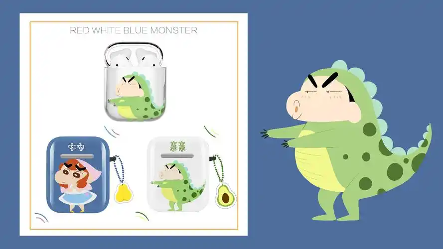 红白蓝毛怪-个人作品集