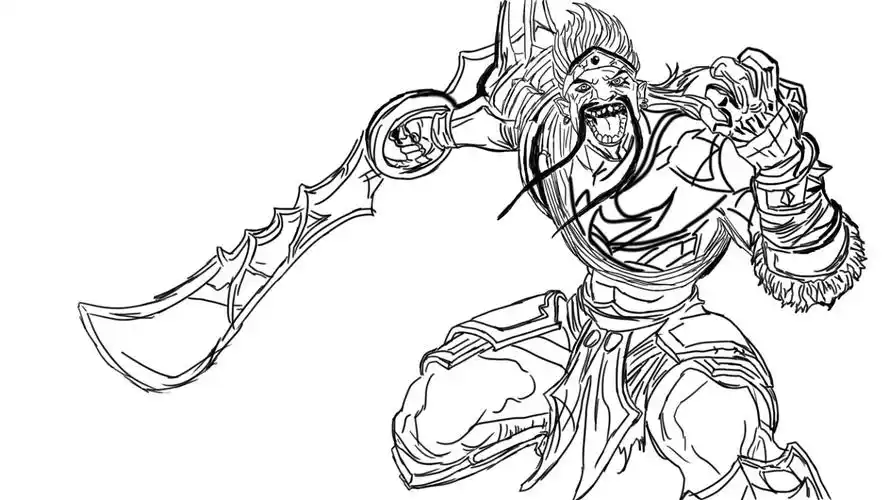 手绘线稿图|插画|创作习作|唐三岁吖 - 原创作品 - 站酷 (zcool)