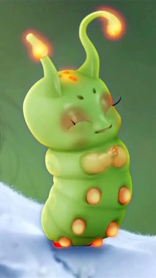 花千骨剧照骨头娘亲的可爱灵宠糖宝