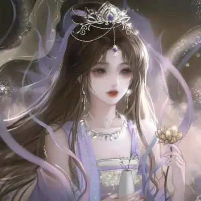 女生头像动漫古风梦幻闺蜜