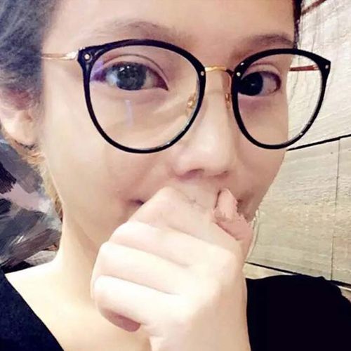 黑框眼镜女近视眼镜女可配有度数素颜神器眼镜框眼睛框镜架女