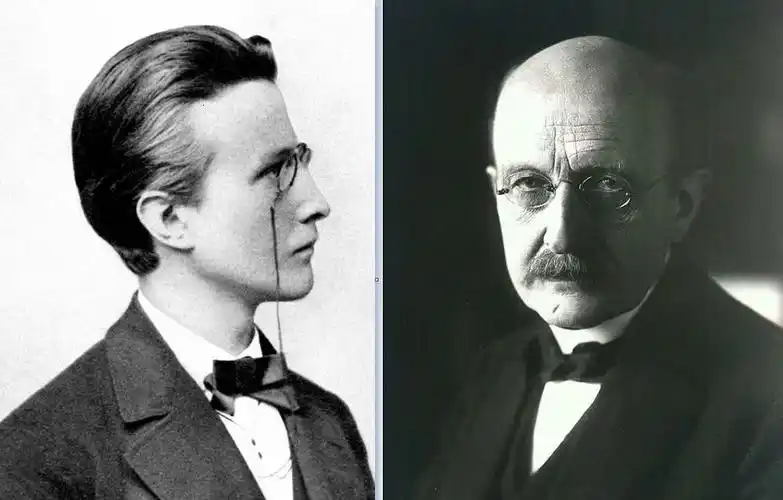 普朗克年轻时也是风度翩翩,最终还是为了科研放弃了满头的秀发普朗克