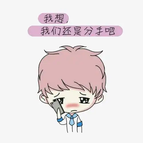 我想我们还是分手吧