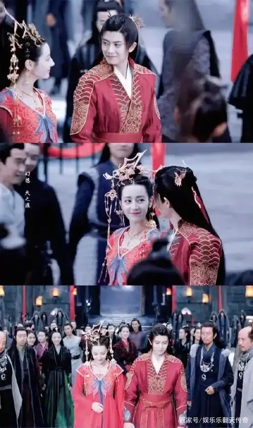 任嘉伦剧中大婚画面超美,有一对令人羡慕,欠今夏的婚礼来给