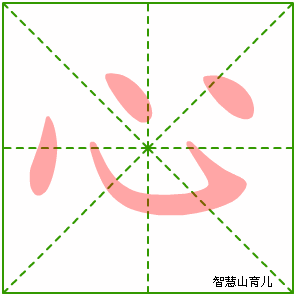 心的笔顺拼音及解释