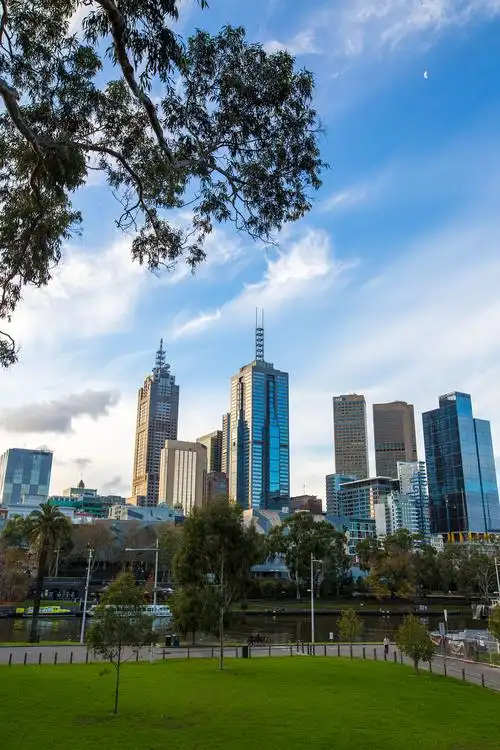 墨尔本的街景