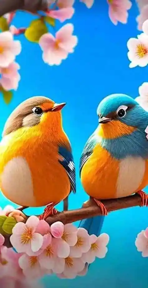 居然还有这么漂亮可爱的小鸟