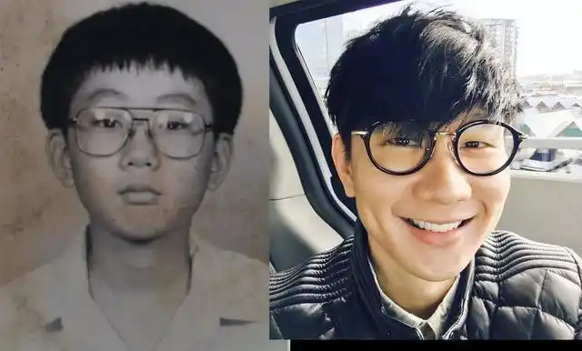 有"行走的cd"之称的林俊杰jj,阳光帅气,笑起来一对甜甜的酒窝给人很暖