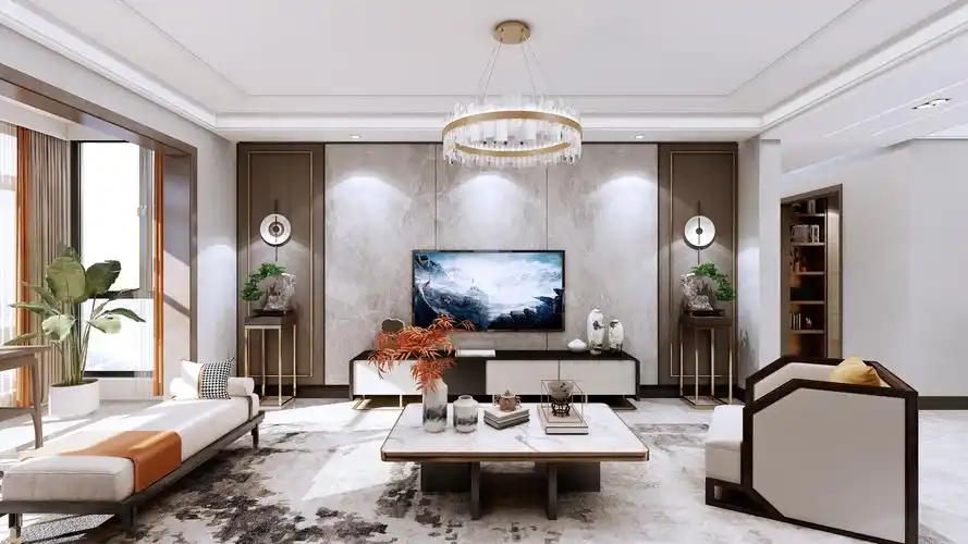 电视墙世纪城.望春苑 114㎡ 现代简约 生活家家居