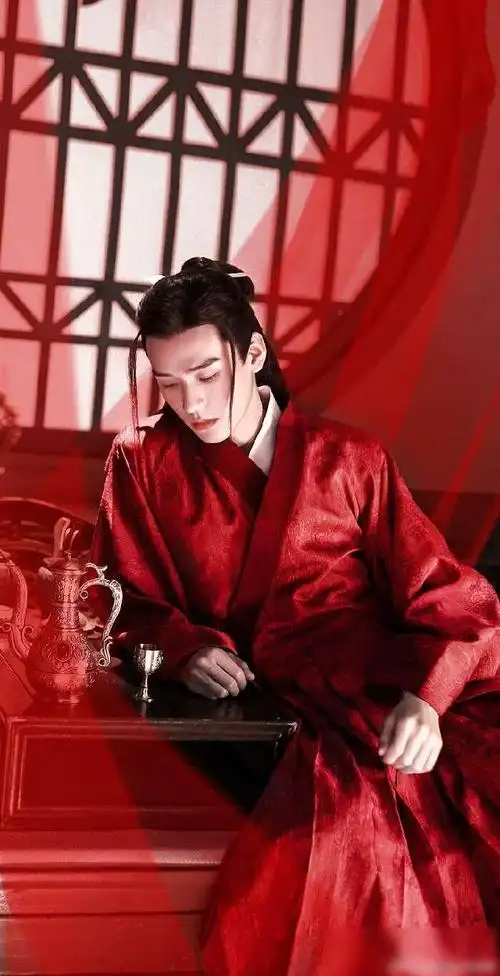 《山河令》温客行红衣美图欣赏,疯子谷主太上头了!邪魅又霸气!