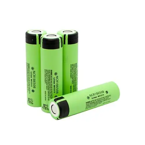 原品松下18650充电锂电池3400mah日本本电强光手电筒电池