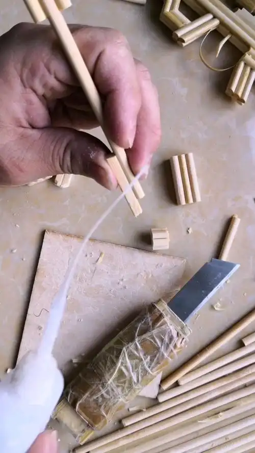 全民手工制作#竹筷狙击枪制作视频(三),视频持续更新中