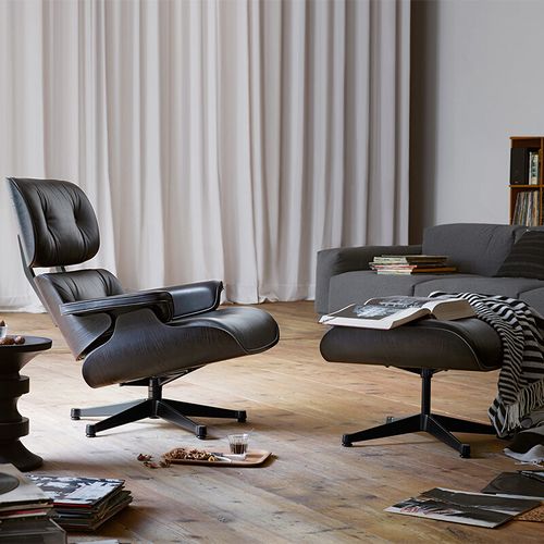 润仕达伊姆斯躺椅现代老板椅真皮轻奢总裁椅意式高档电脑单人椅子