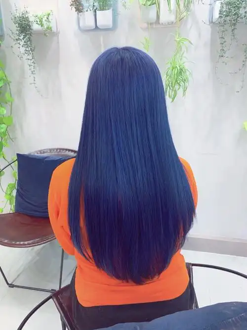 最耀眼的宝蓝色高冷气质女神范04