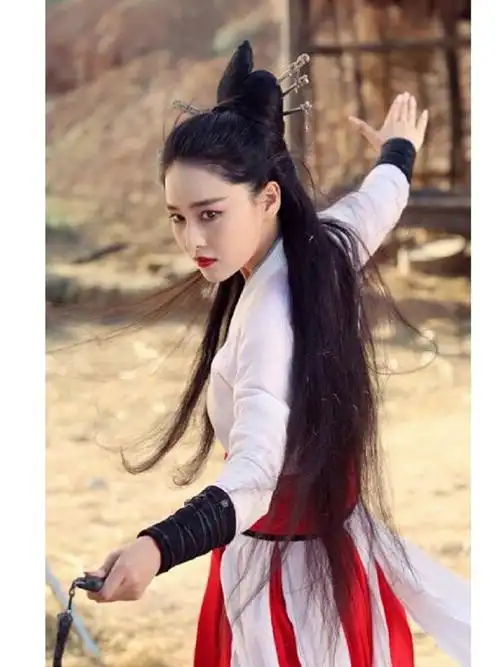 古装汉服影楼摄影女侠侠客cos边城浪子中国民族服装