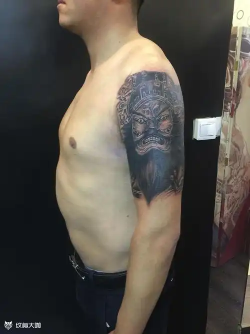 传说中的阎王_纹身图案手稿图片_crazytao的纹身作品集